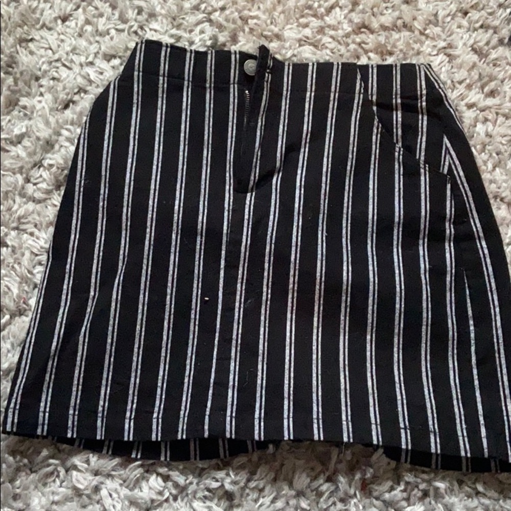 Striped skirt